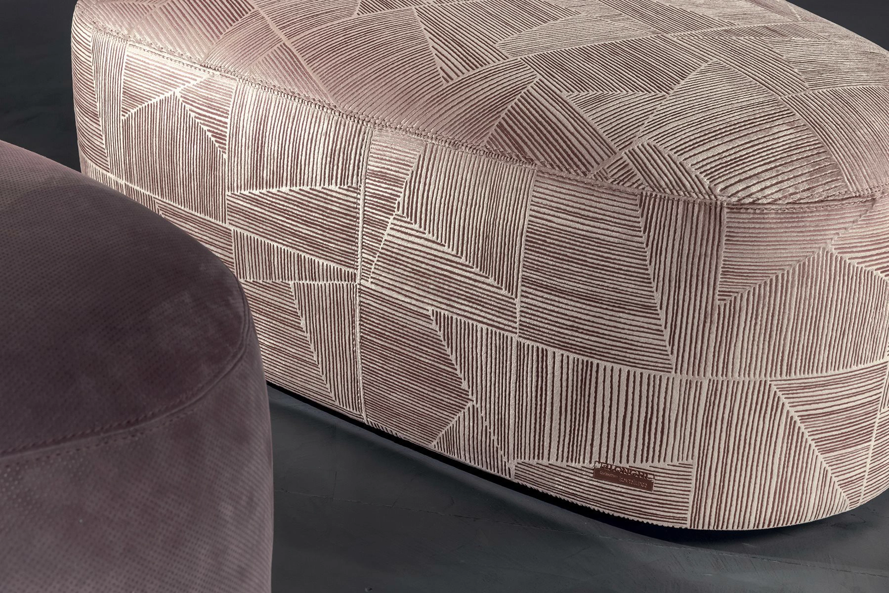 Пуф Nip Pouf — Longhi, кожа, фото 3