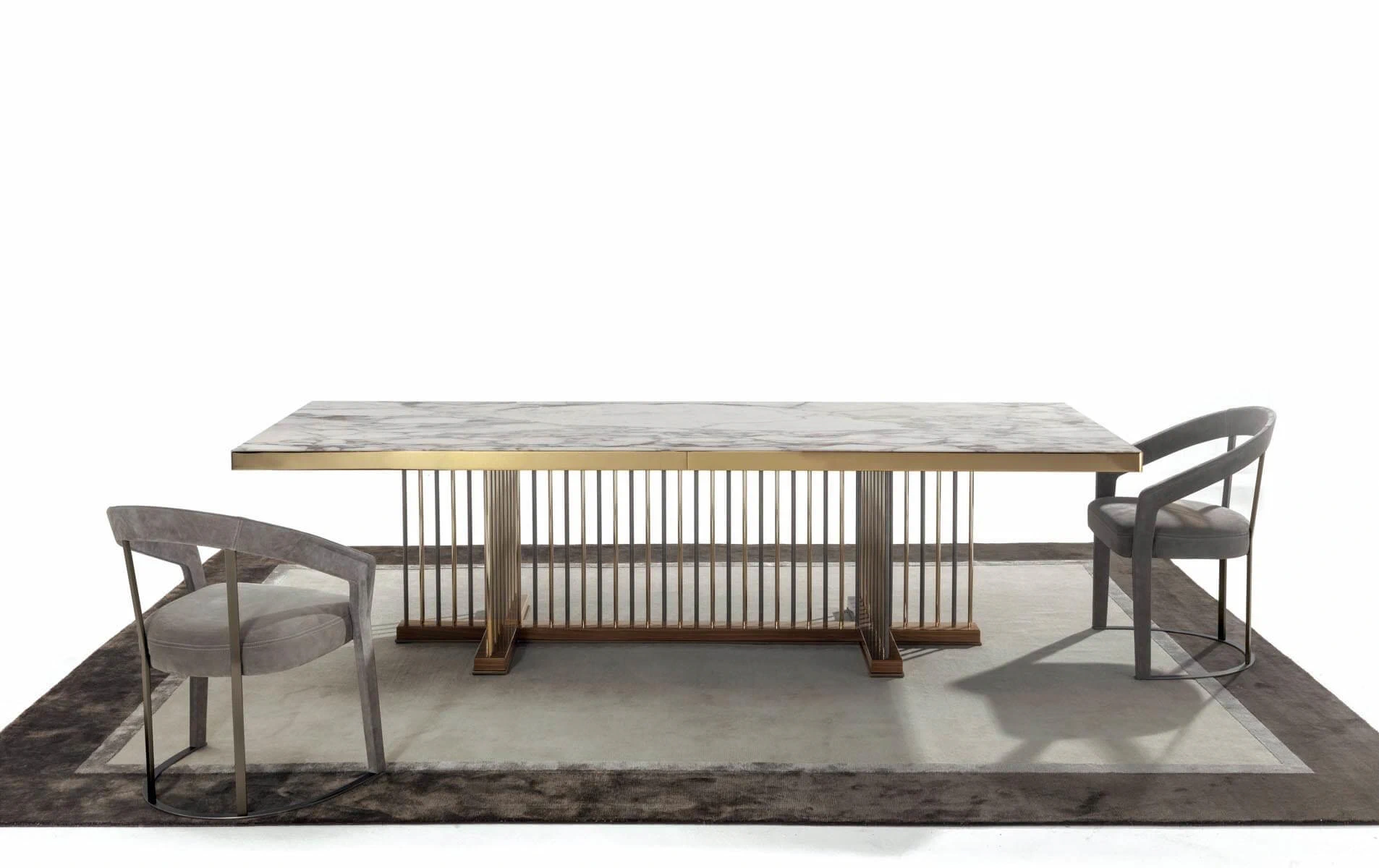 Стол Schubert table — Longhi, мрамор, фото 4