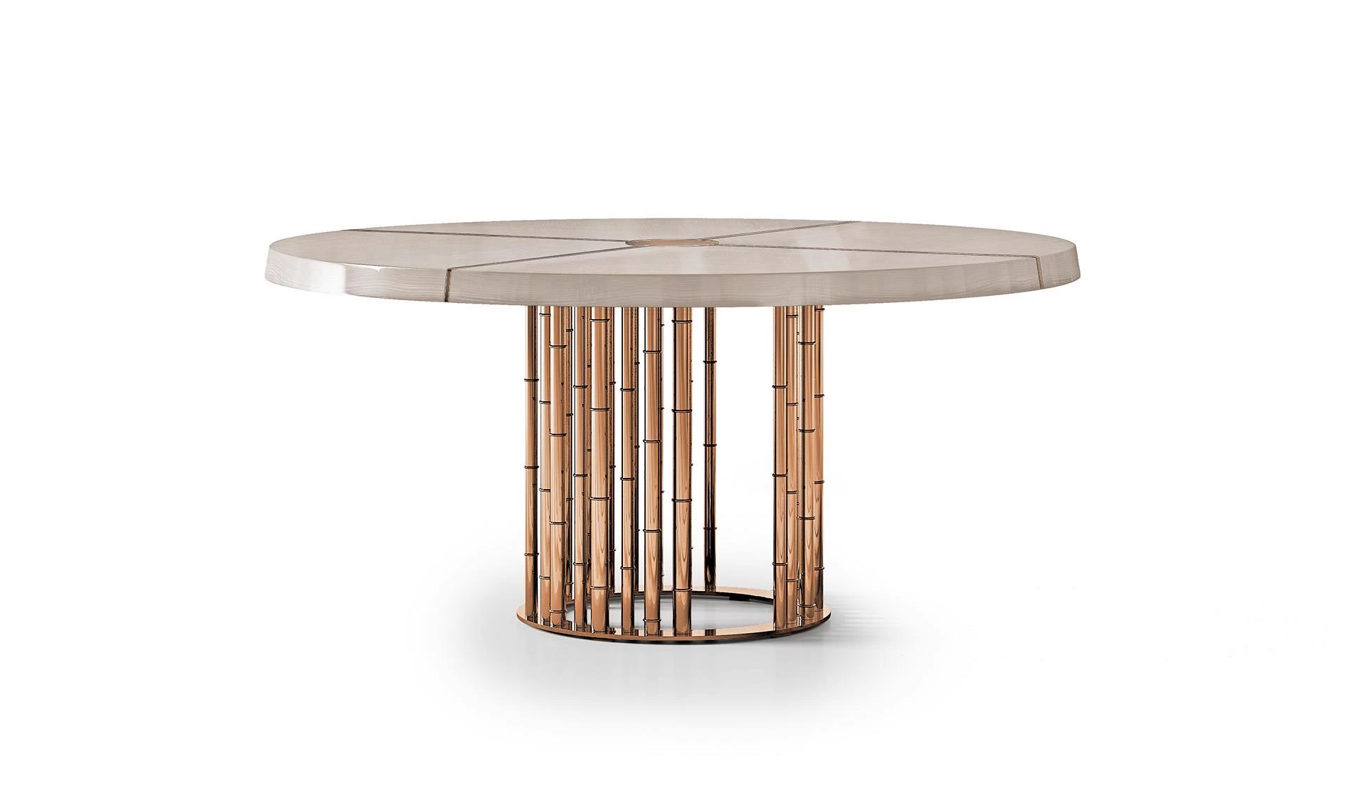 Стол 160 con Lazy Susan My Story MS304 — Malerba, стекло, фото 2
