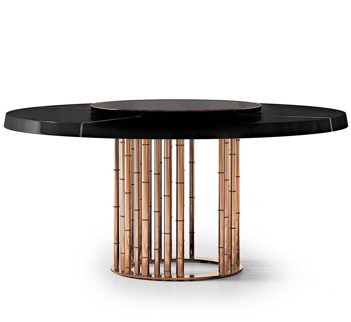 Стол Lazy Susan MS304 — Malerba, стекло, фото 2