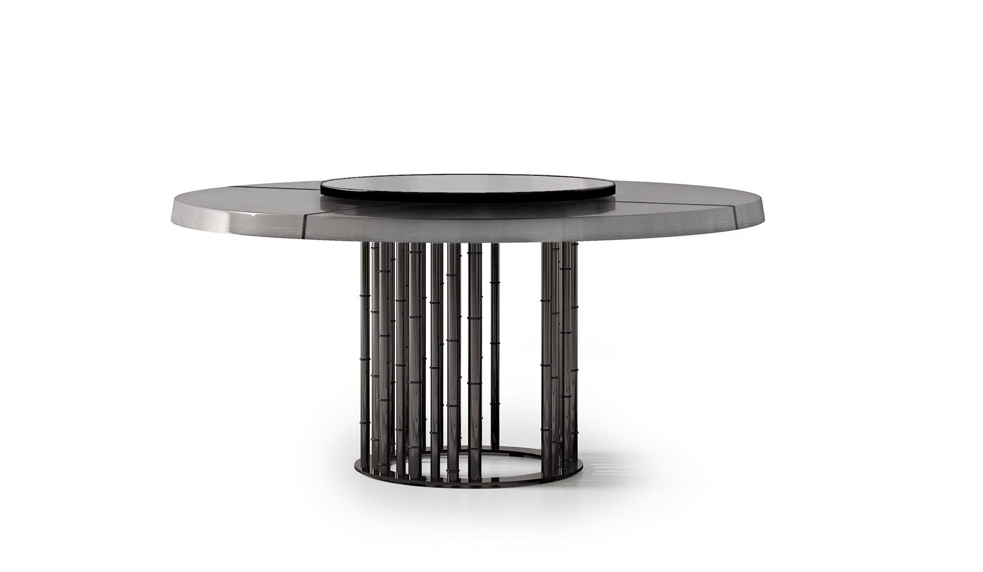 Стол Lazy Susan MS304 — Malerba, стекло, фото 5