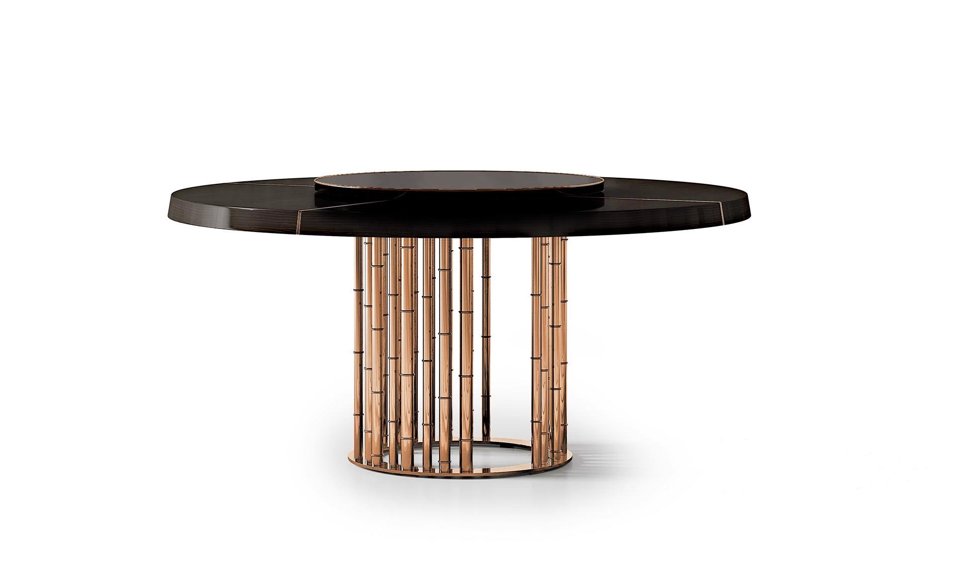 Стол Lazy Susan MS304 — Malerba, стекло, фото 6