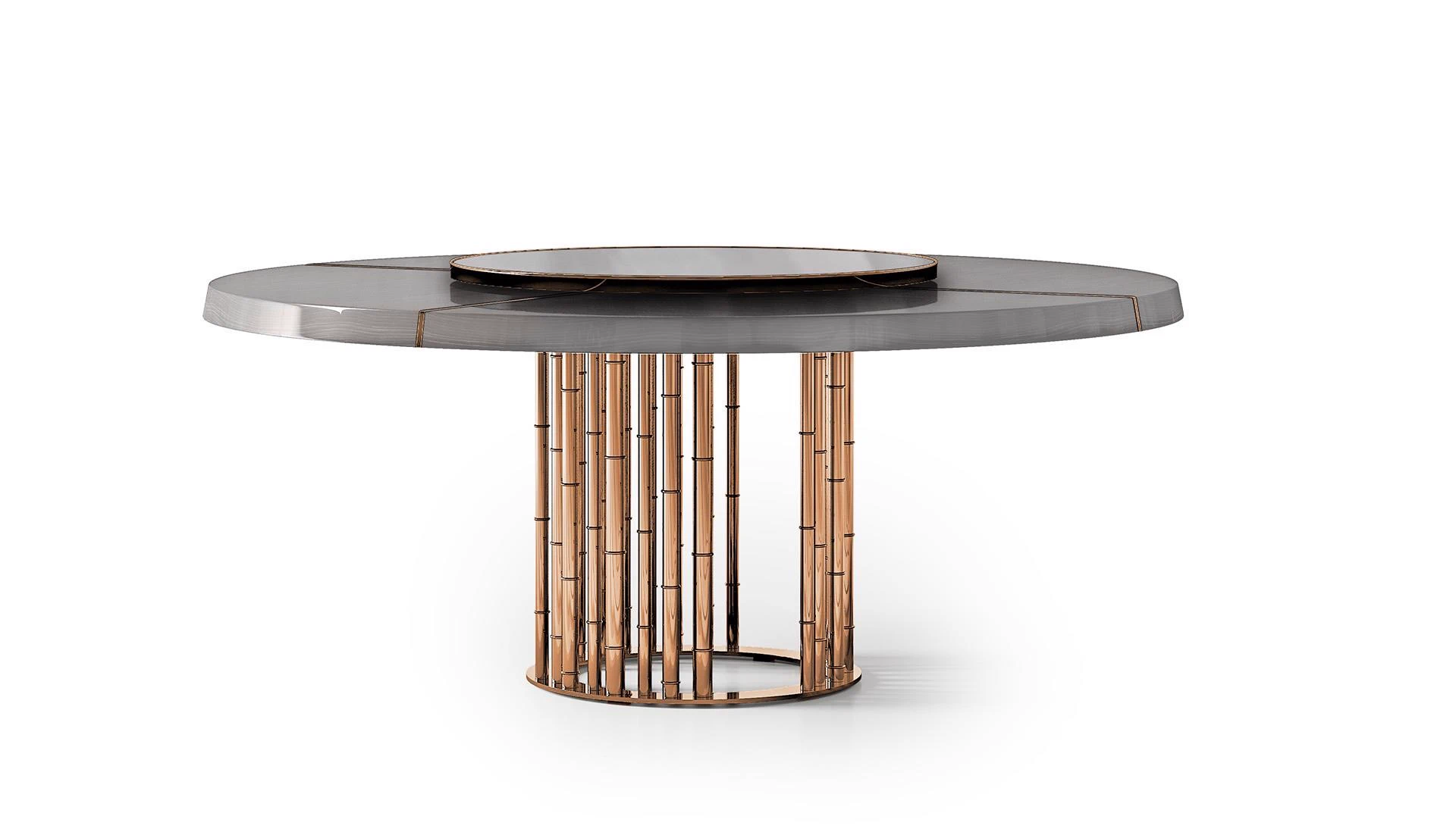 Стол Lazy Susan My Story MS303 — Malerba, стекло, фото 2