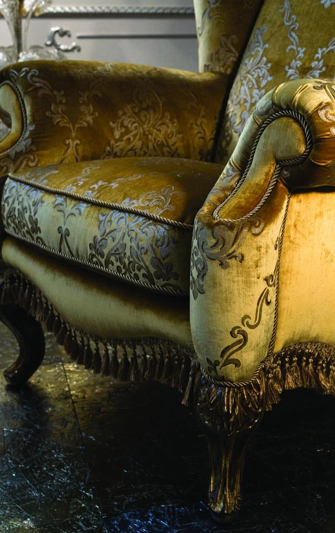 Кресло Marquise — Mantellassi, текстиль, фото 2
