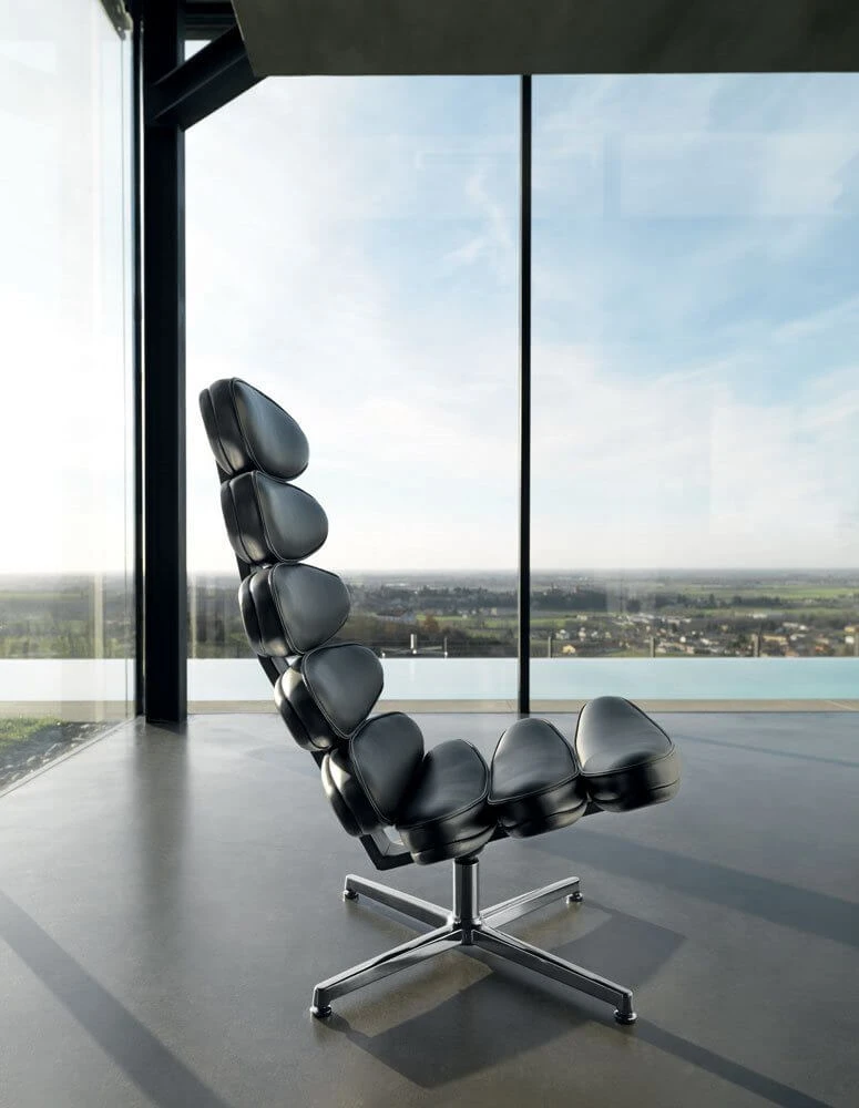 Кресло Airone Relax — Mascheroni, кожа, фото 6
