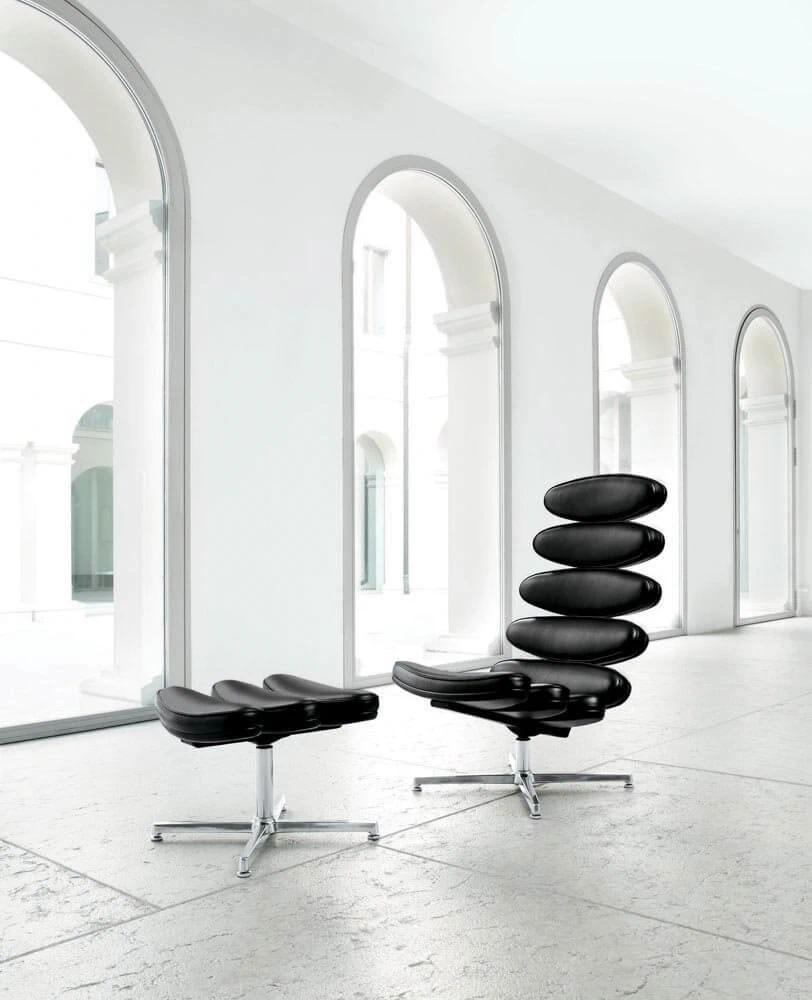 Пуф Airone Relax — Mascheroni, кожа, фото 3