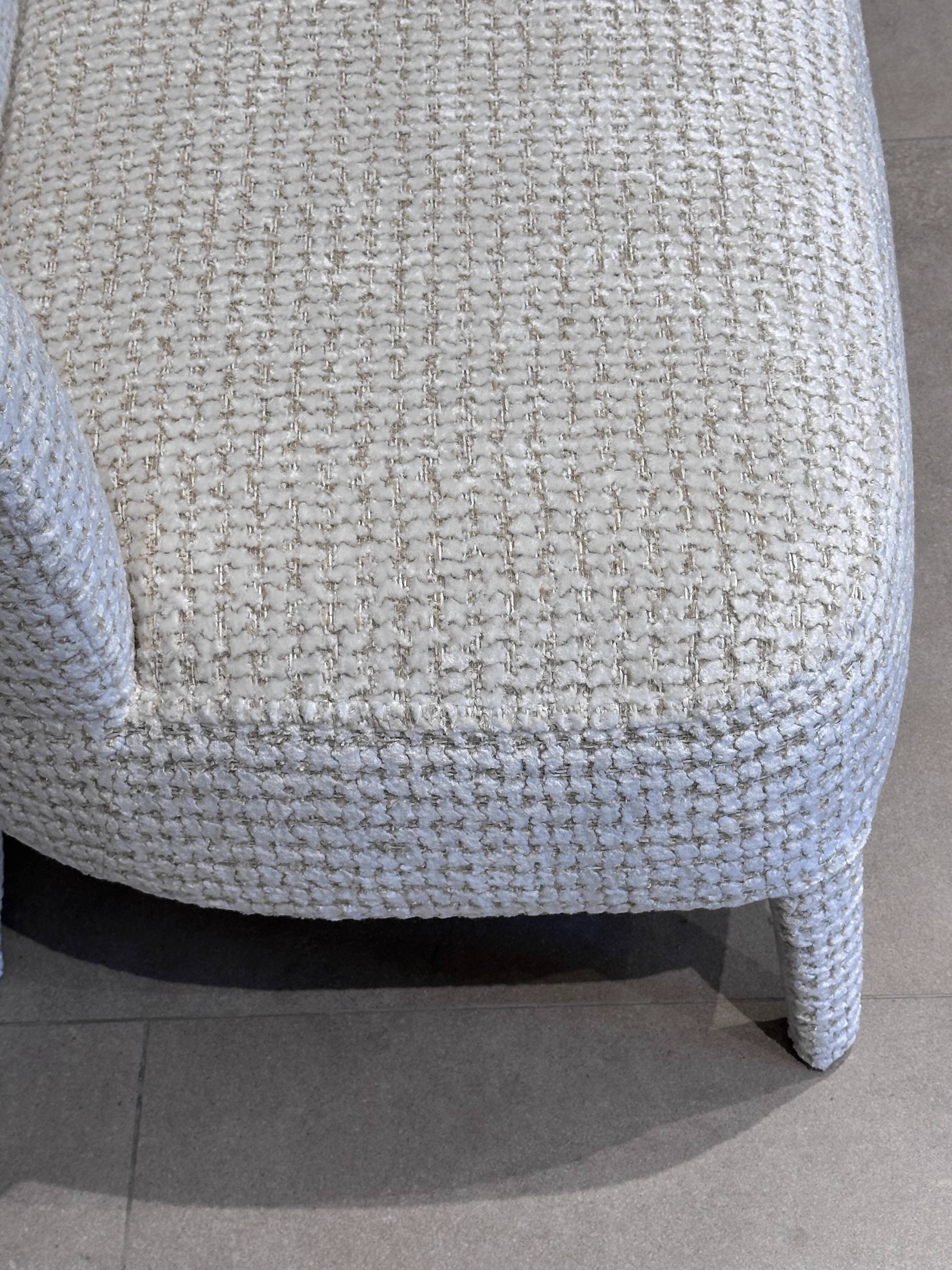 Диван Febo 120 lille white rope — Maxalto, кожа, фото 4