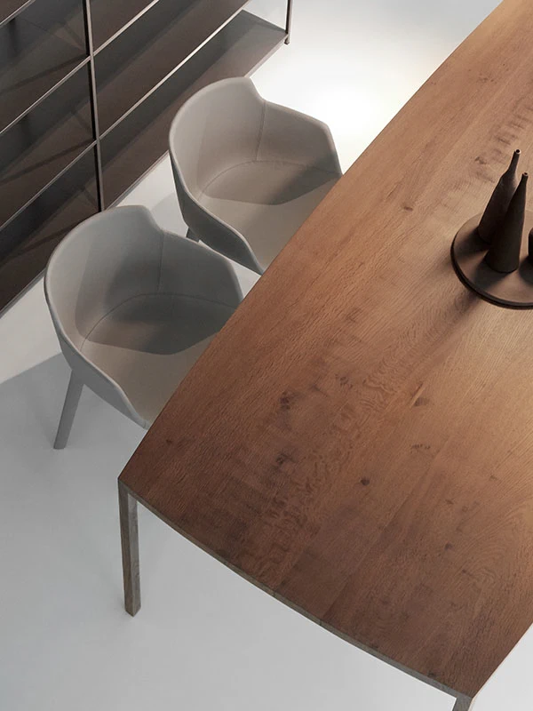 Стул Flow Chair Iroko — MDF Italia, дерево, фото 3