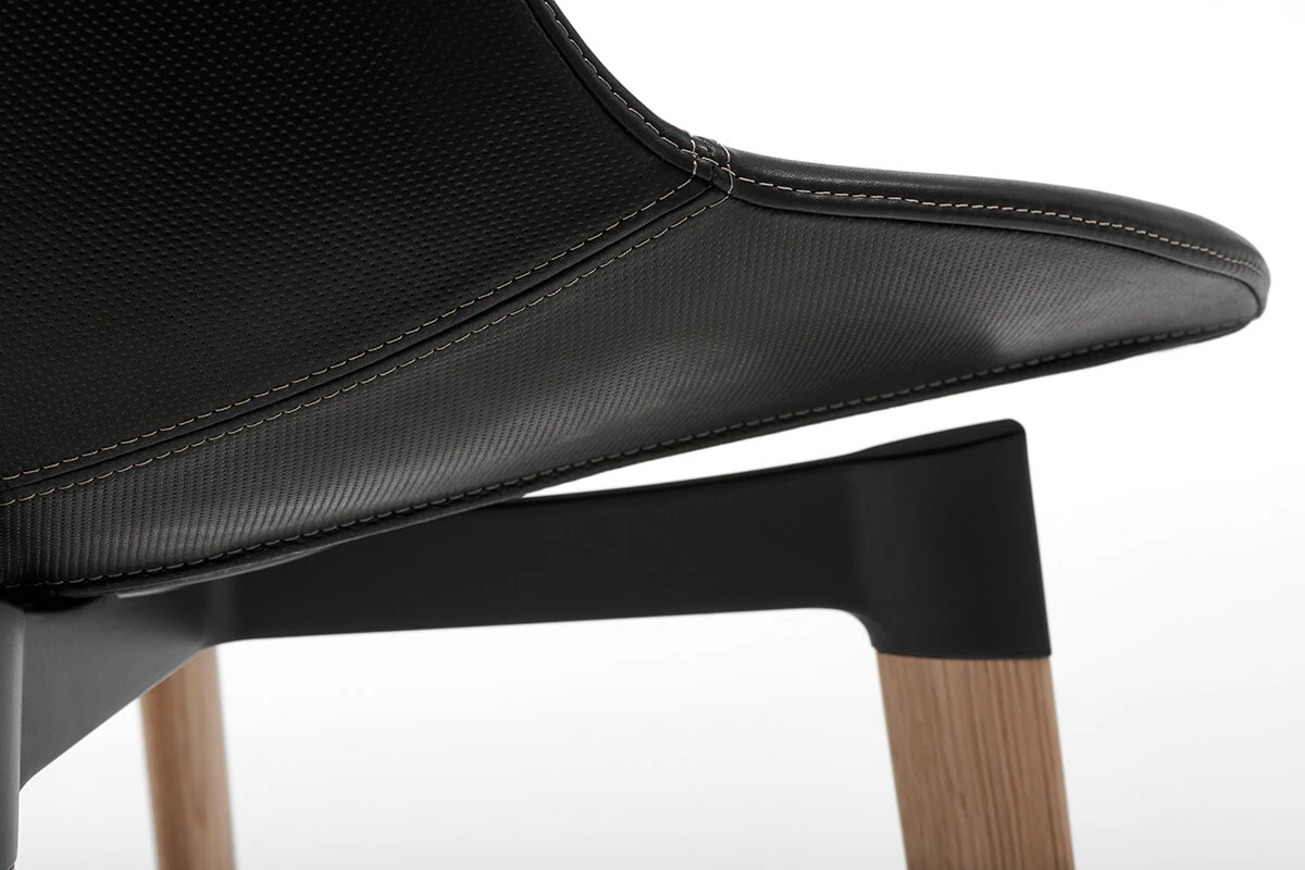 Стул Flow Chair Iroko — MDF Italia, дерево, фото 5