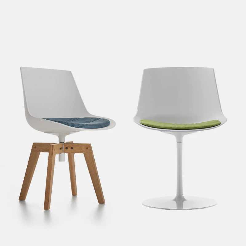 Стул Flow Chair Iroko — MDF Italia, дерево, фото 6
