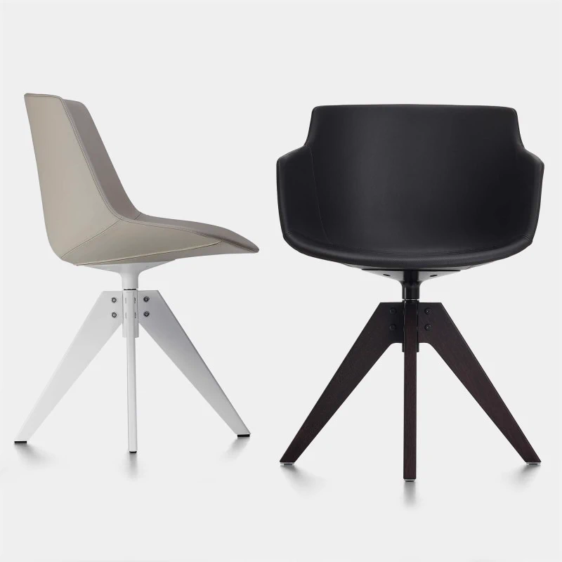 Стул Flow Chair Iroko — MDF Italia, дерево