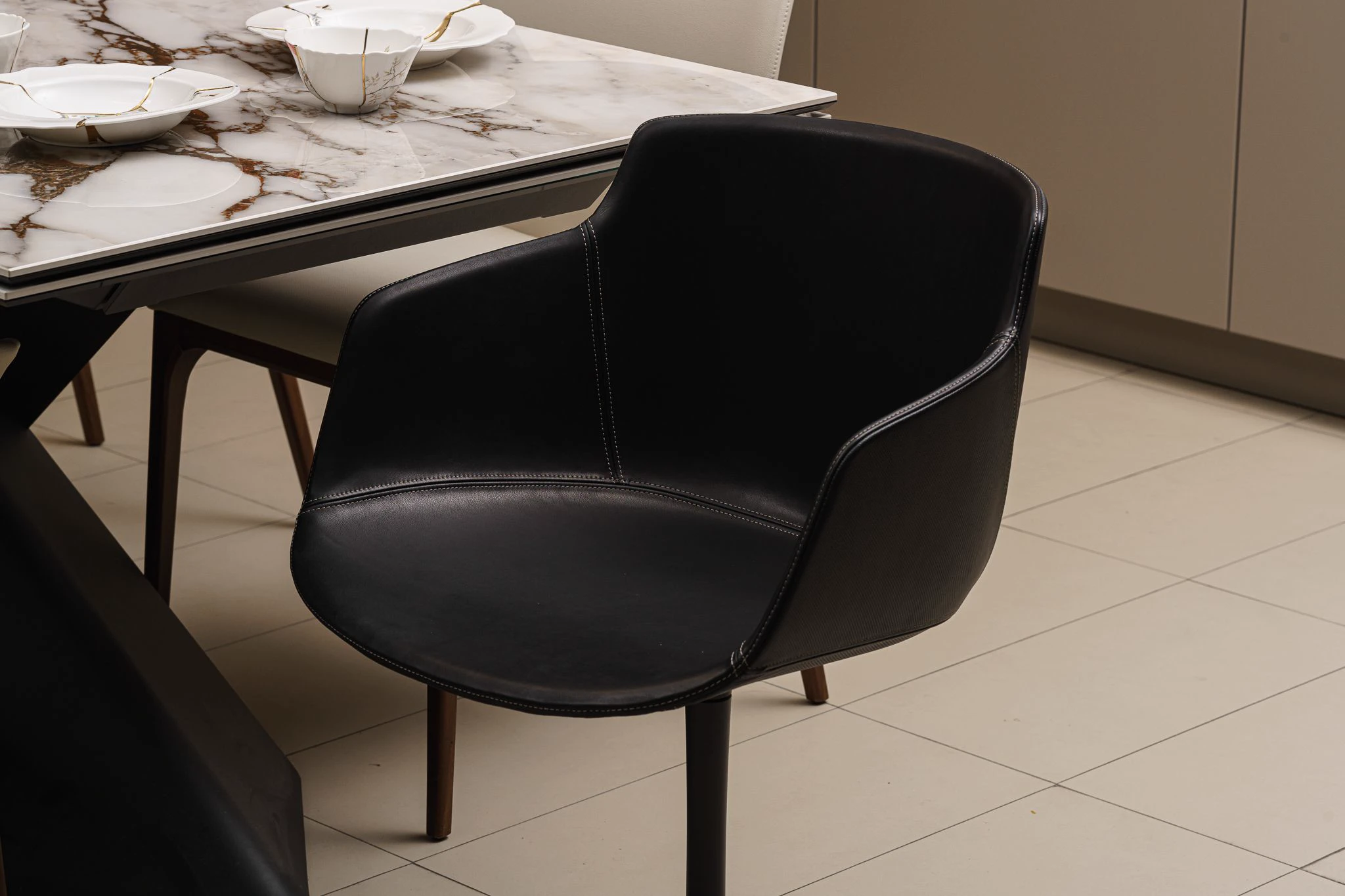 Стул Flow Slim — MDF Italia, текстиль, фото 2