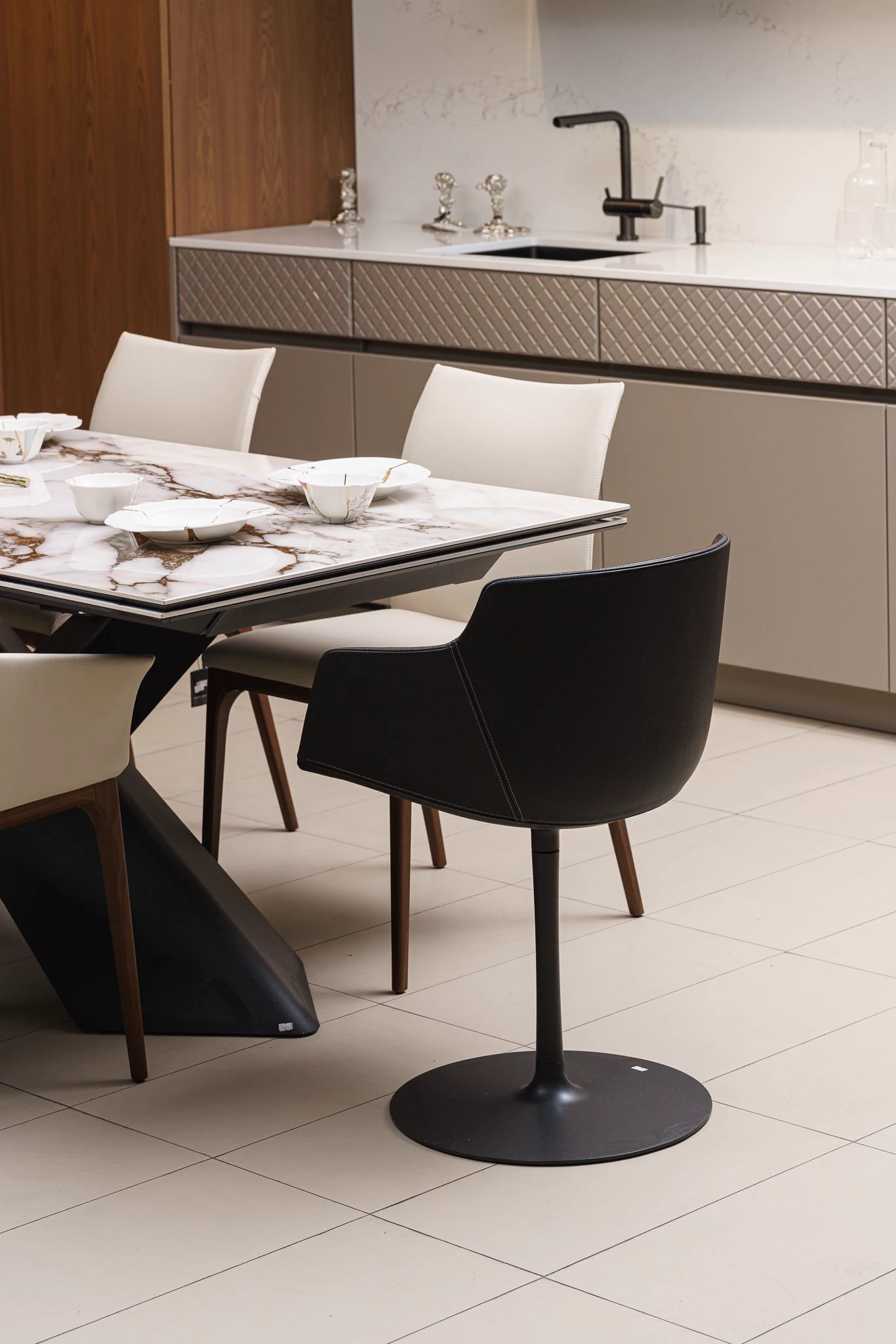 Стул Flow Slim — MDF Italia, текстиль, фото 4