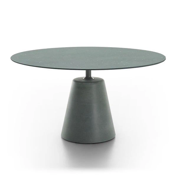 Стол Rock Cement Green stone chip/Green — MDF Italia