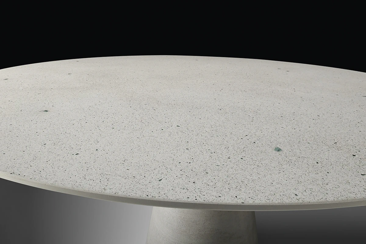 Стол Rock Cement White/Natural — MDF Italia, фото 2