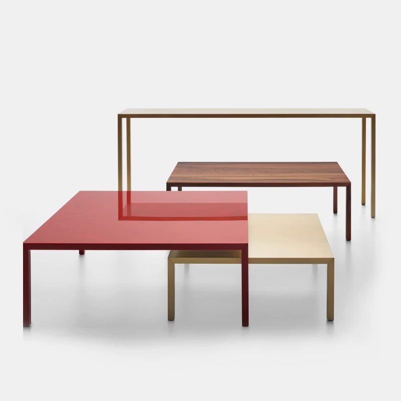 Стол Tense Brass — MDF Italia, латунь, фото 2