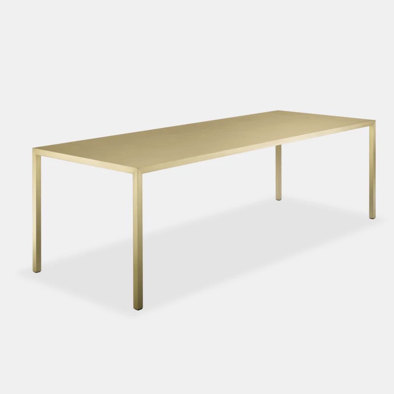 Стол Tense Brass — MDF Italia, латунь
