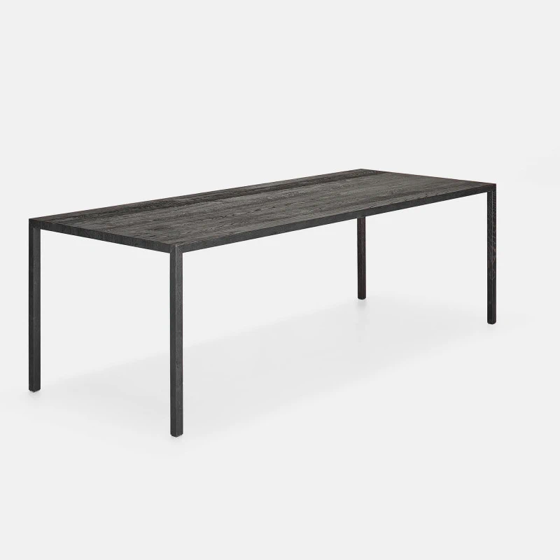 Стол Tense Wood Carbone — MDF Italia