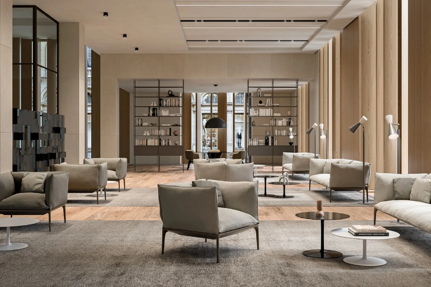 Каркас и наполнение: металл. Современный дизайн Кресло Yale Armchair — MDF Italia, кожа, фото 3