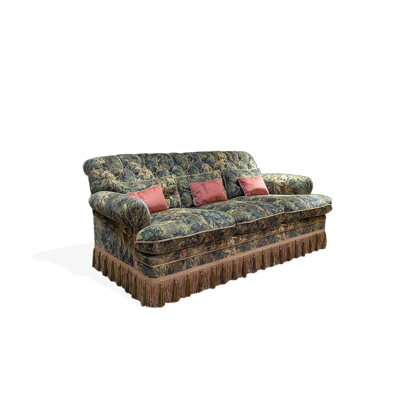 Классический стиль Диван Art.0500D/ 0500D2 — Medea, кожа