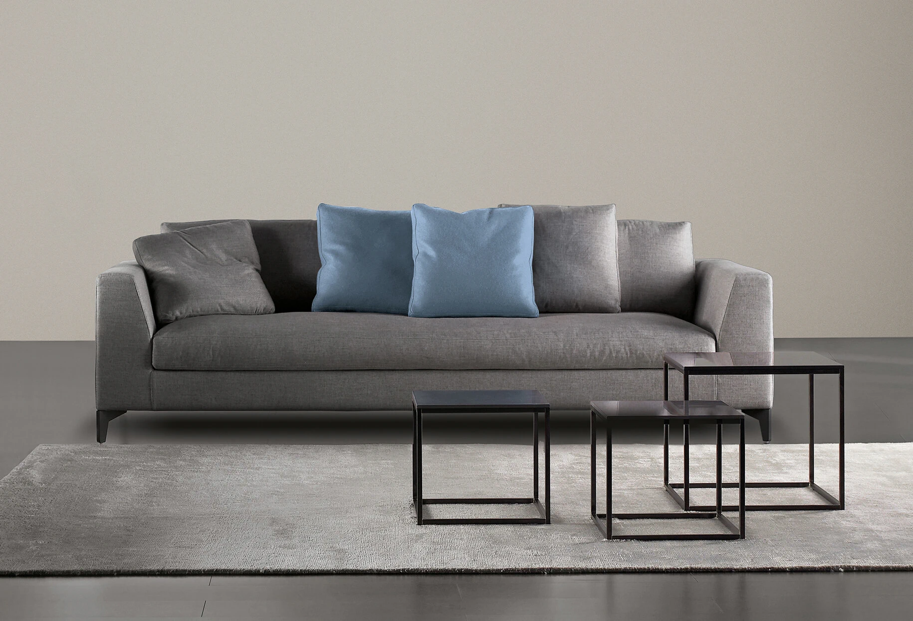 Диван Louis Up — Meridiani, кожа, фото 3