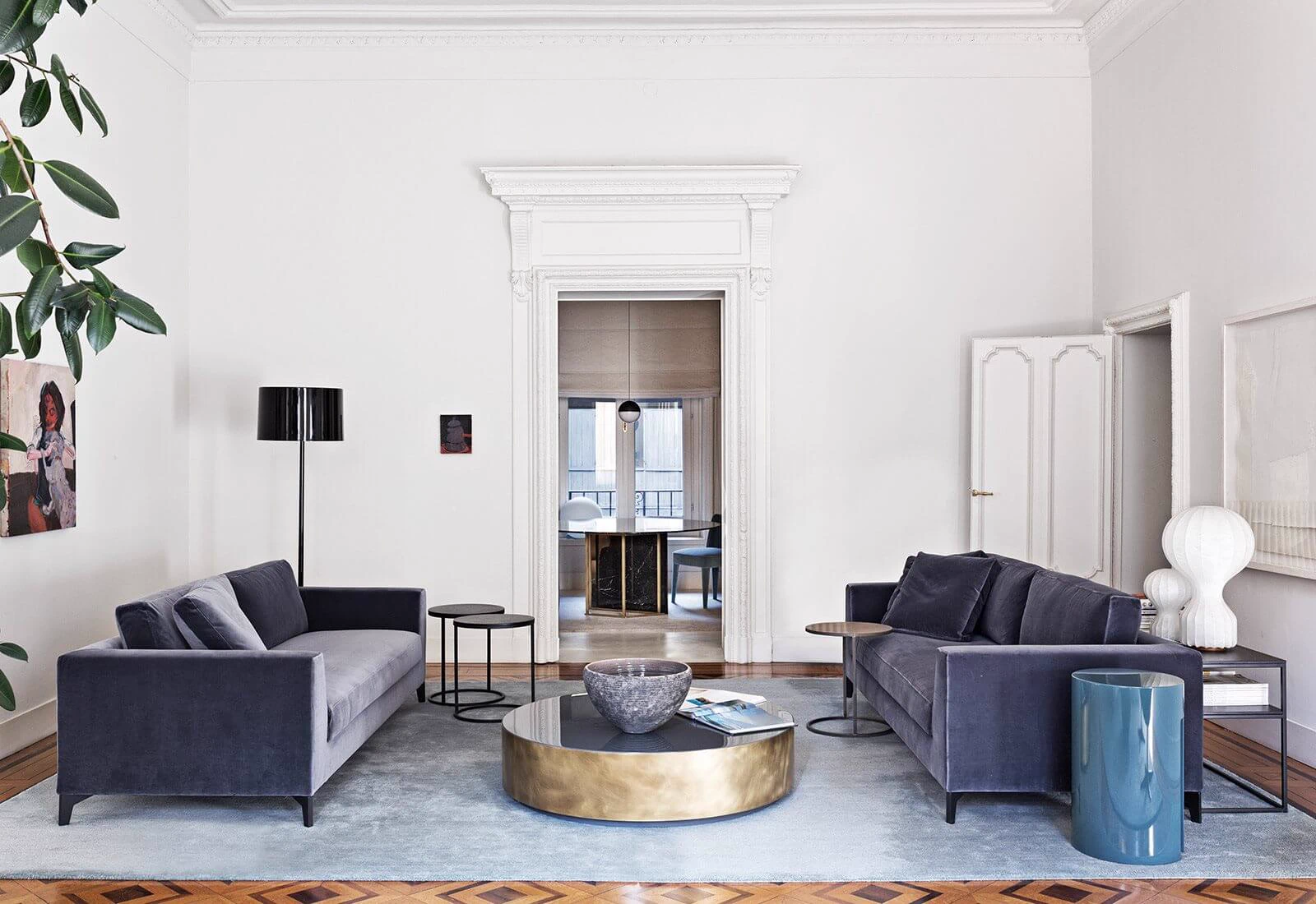 Диван Louis Up — Meridiani, текстиль, фото 4