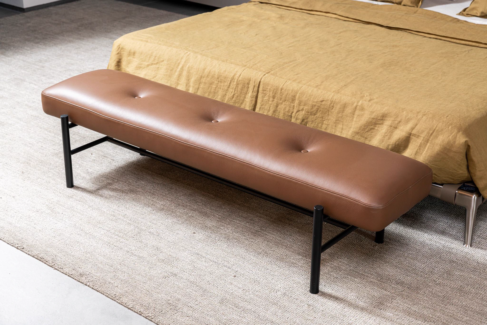 Банкетка Nina — Meridiani, кожа, фото 4