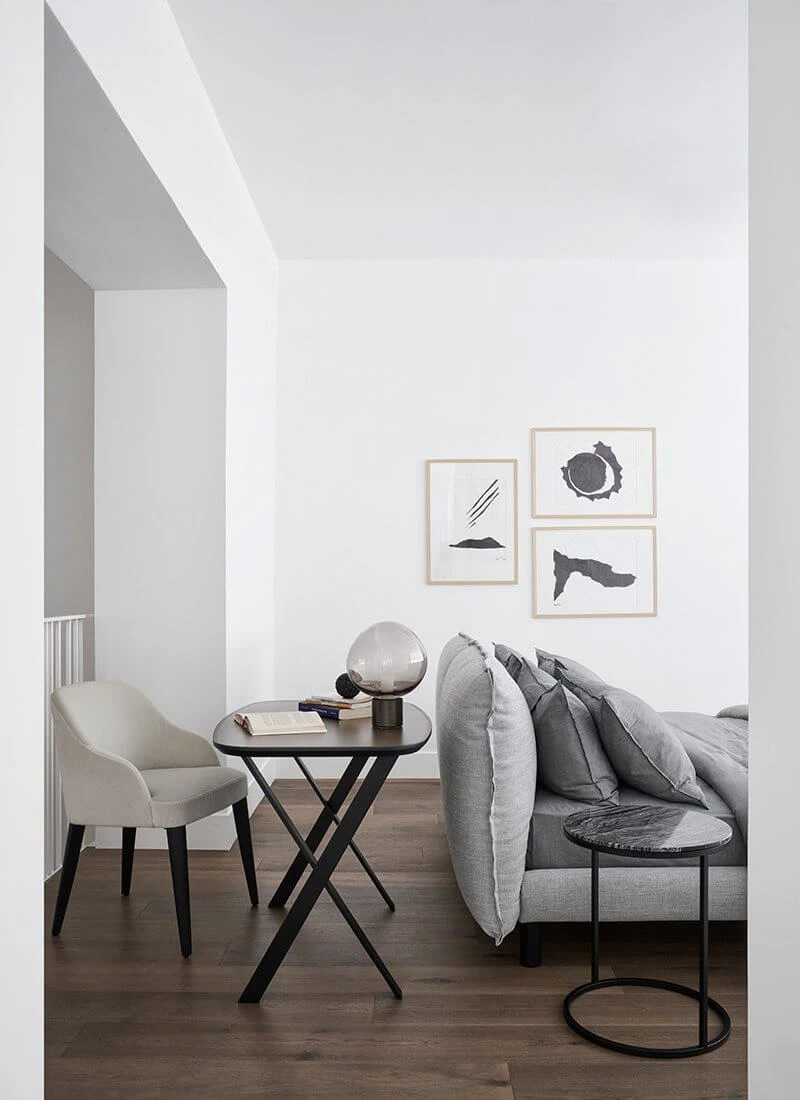 Кровать Oliver — Meridiani, ткань, фото 5