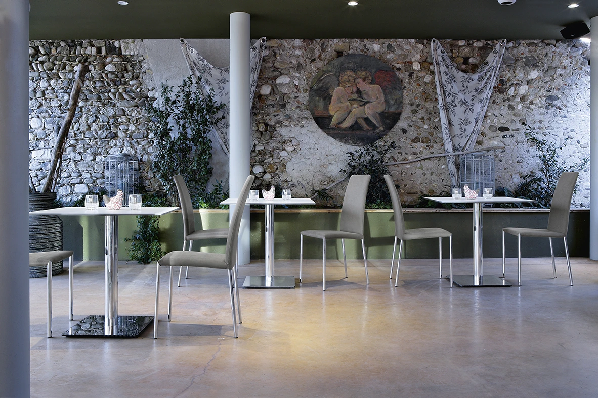 Стол Composit Bistrot — Midj, металл, фото 2