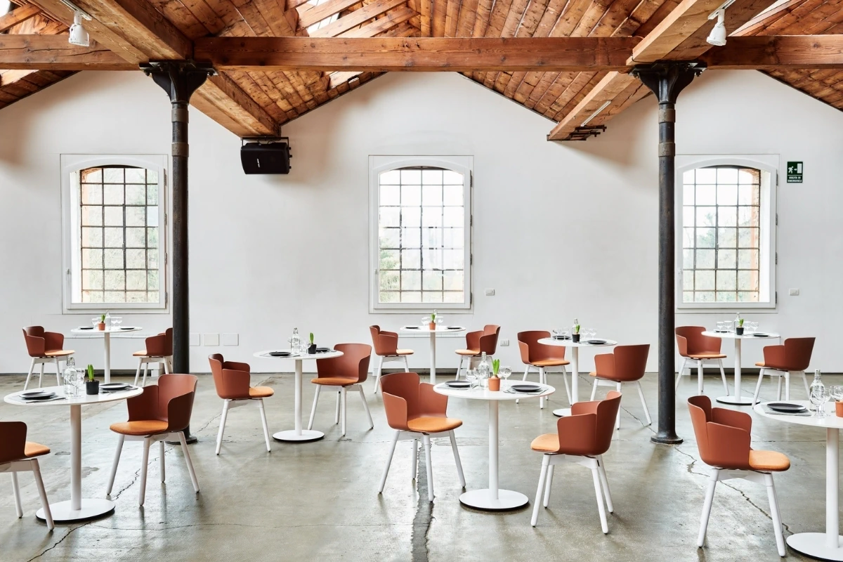Стол Composit Bistrot — Midj, металл, фото 3