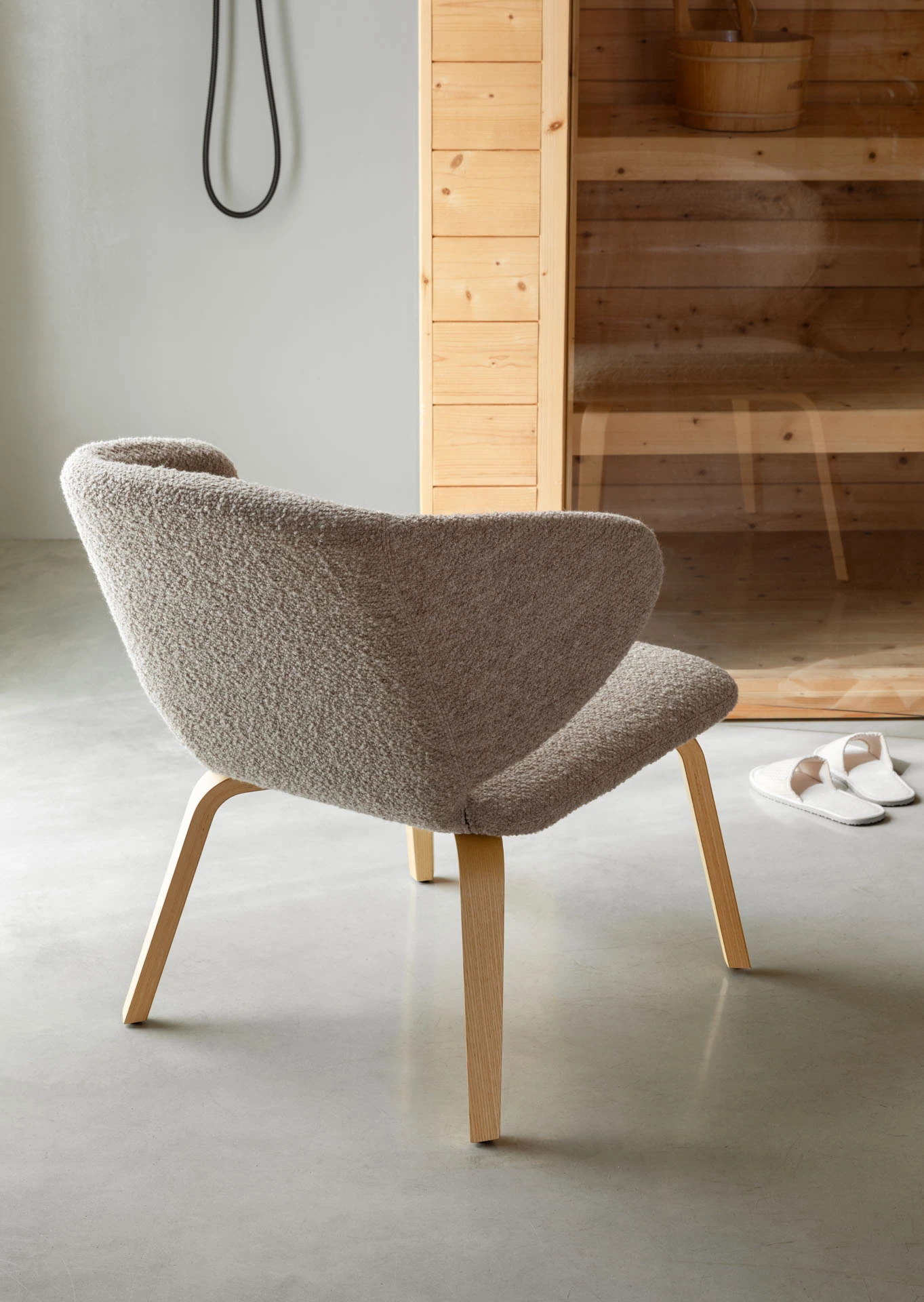 Кресло Wrap.1 Lounge — Midj, кожа, фото 4