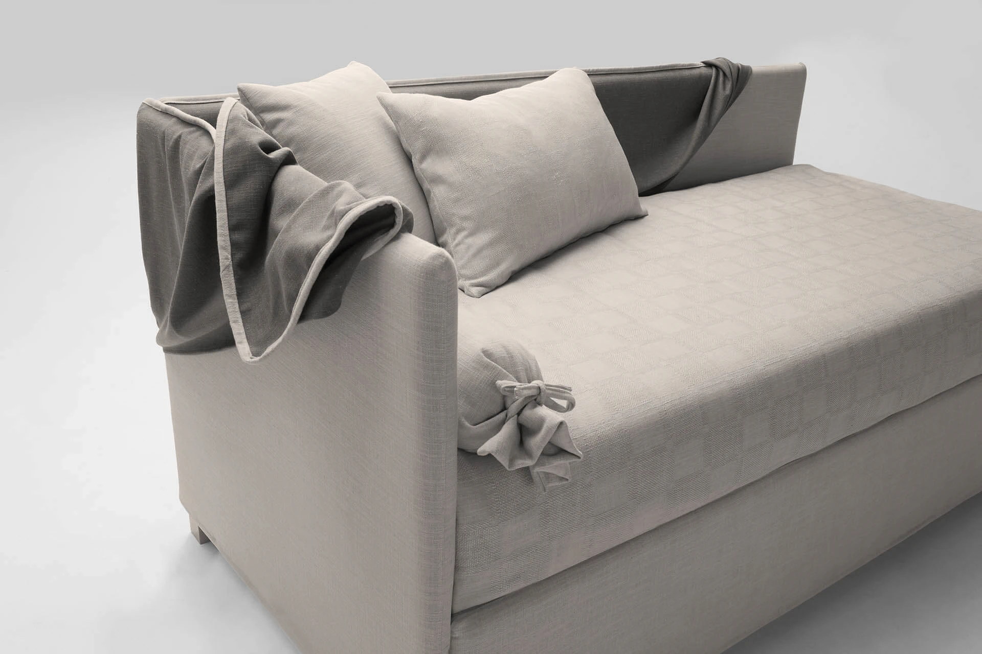 Каркас и наполнение: дерево, пенополиуретан. Современный дизайн Диван Antigua — Milano Bedding, ткань, фото 2