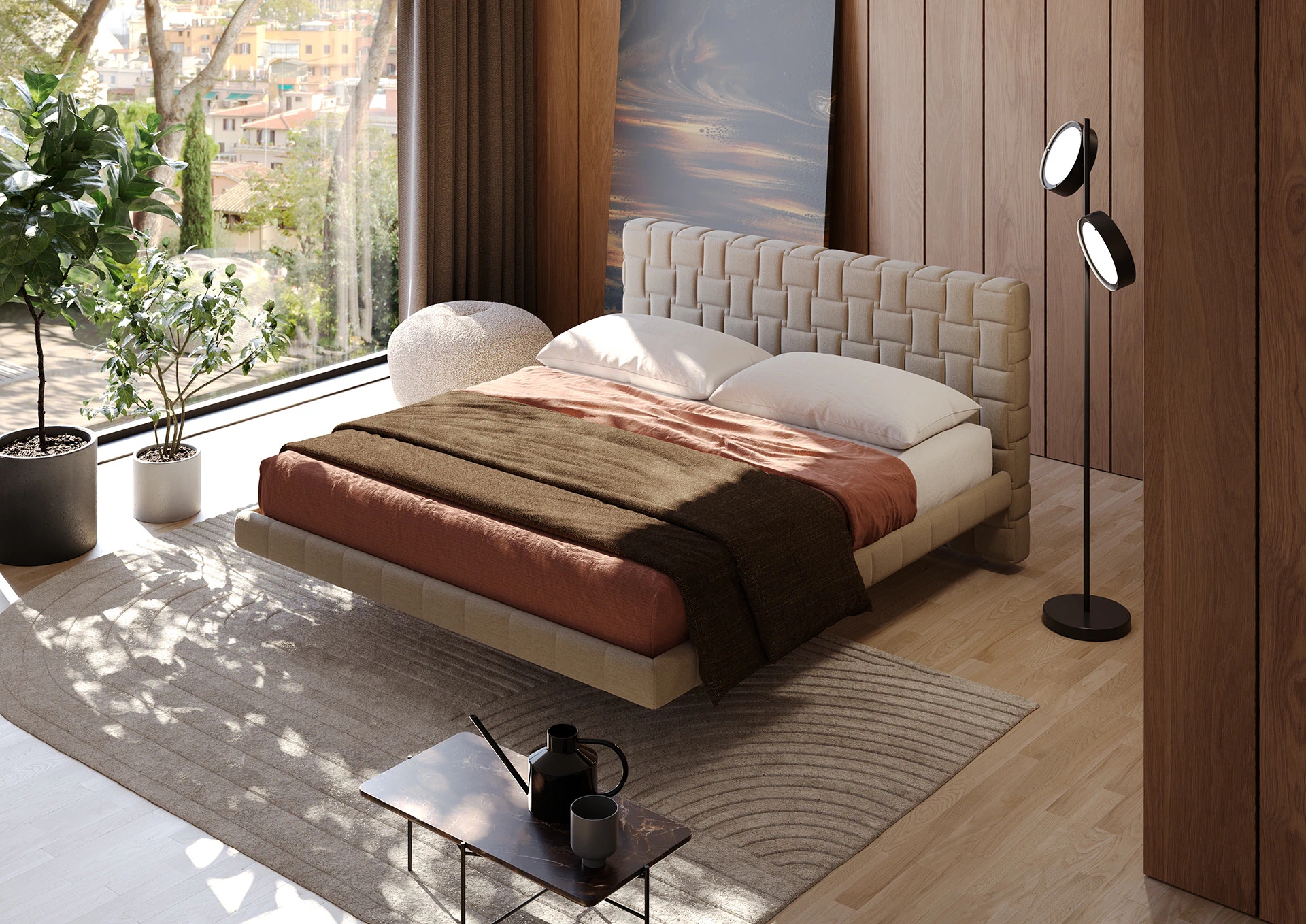 Кровать Cocos — Milano Bedding, ткань, фото 4
