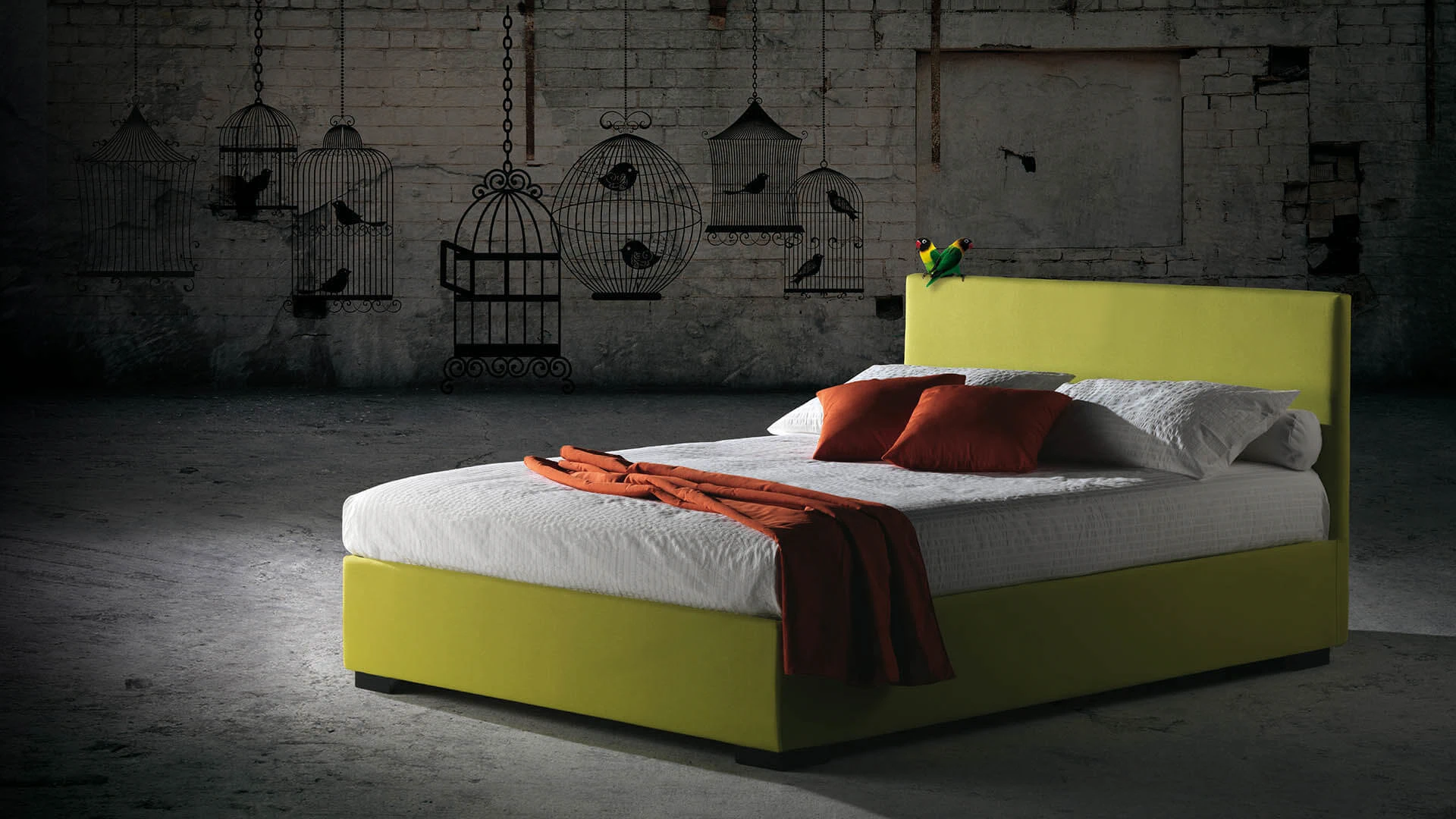 Кровать Malibu — Milano Bedding, ткань, фото 2