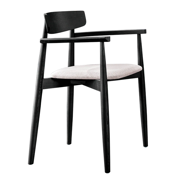 Стул Claretta with armrest — Miniforms, дерево