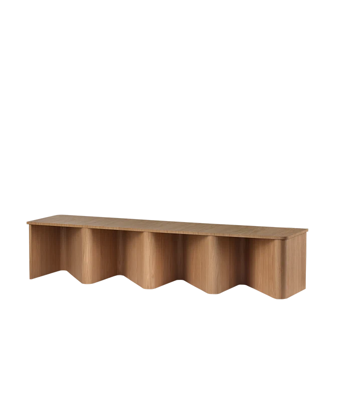 Скамья Nami Bench — Miniforms, дерево, фото 5