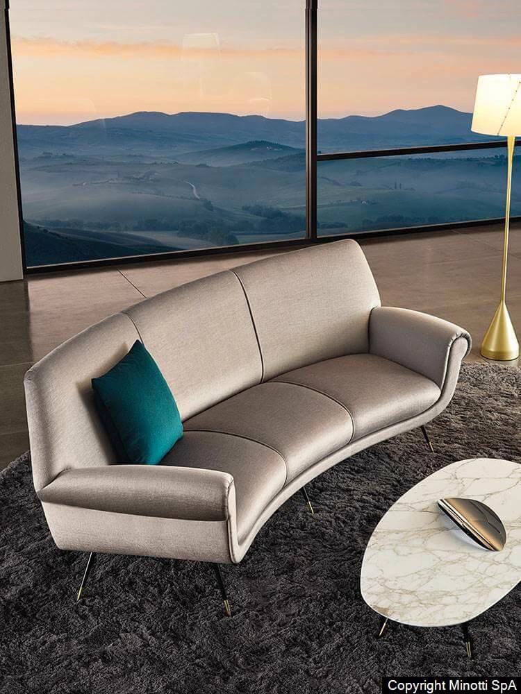 Диван Albert & Ile — Minotti, кожа, фото 6