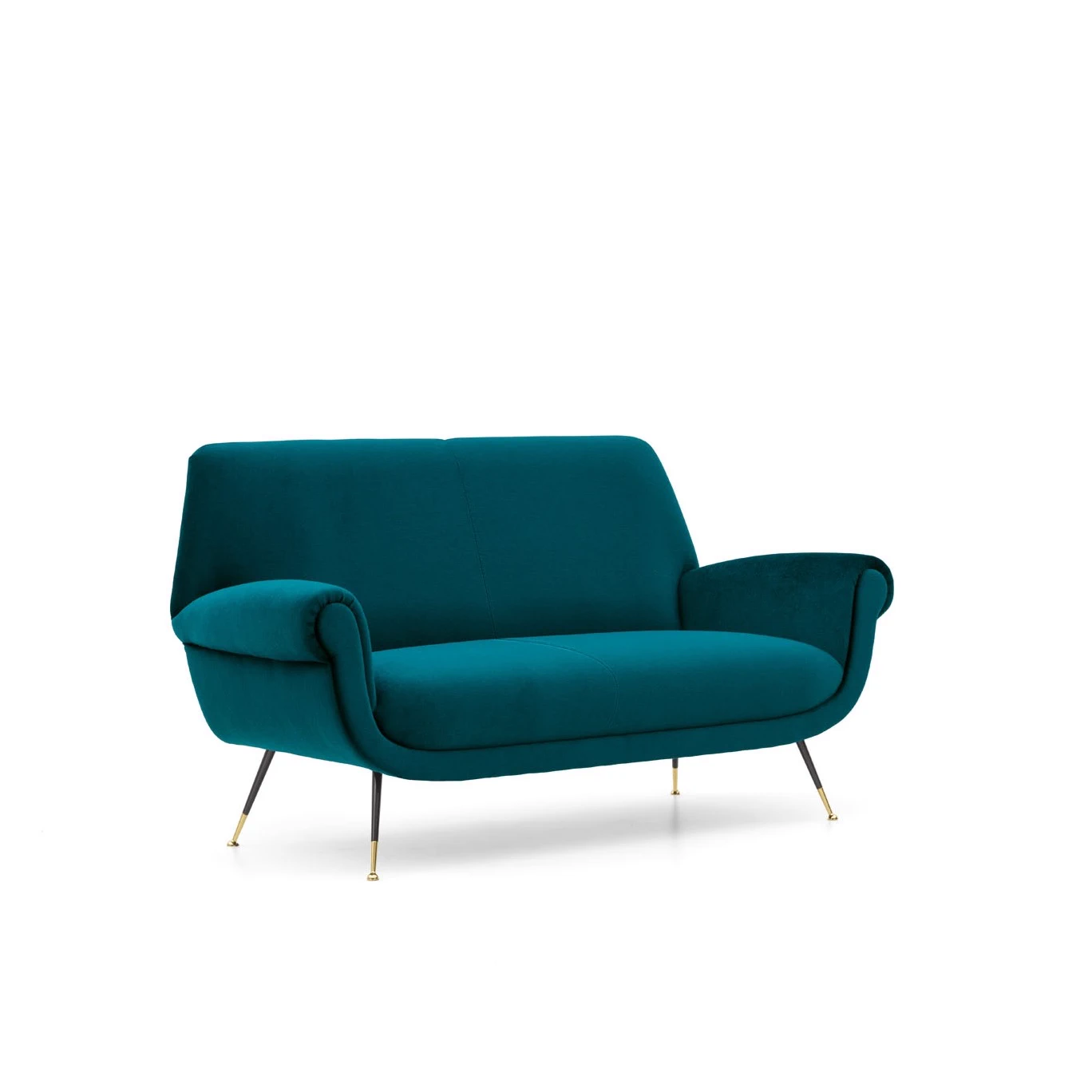 Каркас и наполнение: металл. Современный дизайн Диван Albert & Ile — Minotti, кожа