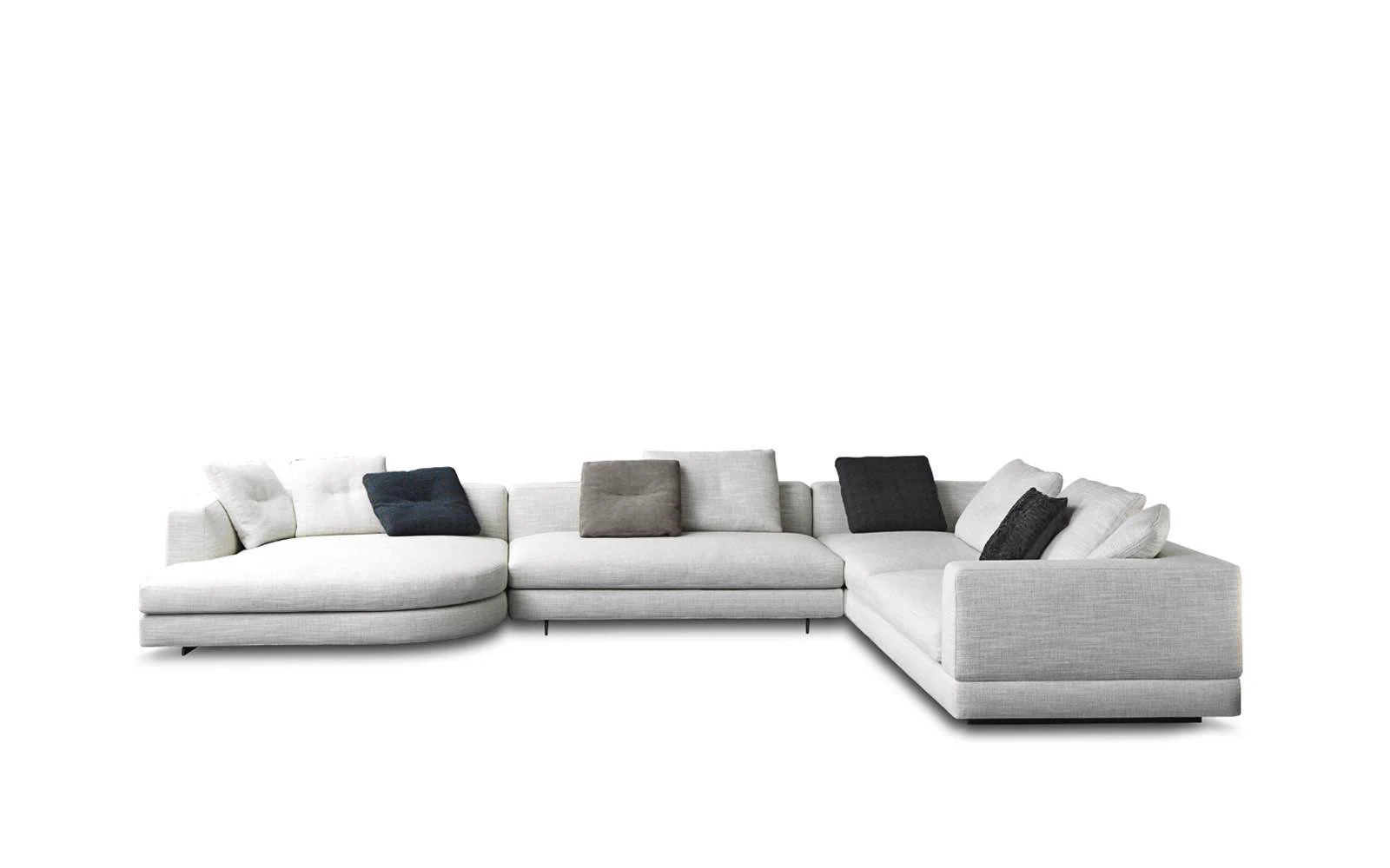 Модульный диван Alexander — Minotti, кожа, фото 5