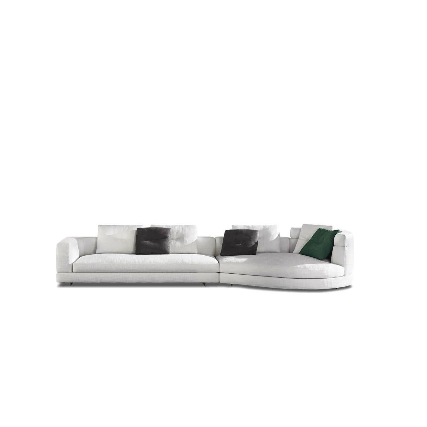 Модульный диван Alexander — Minotti, кожа