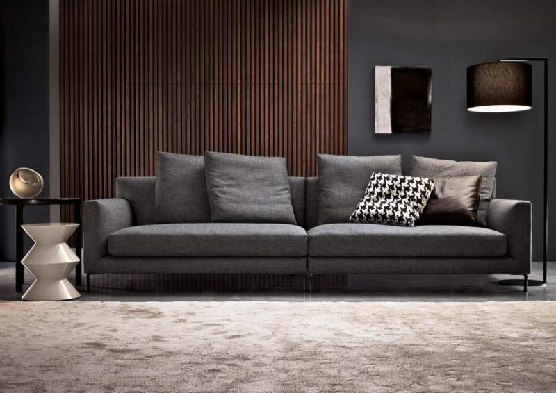 Диван Allen — Minotti, кожа, фото 4