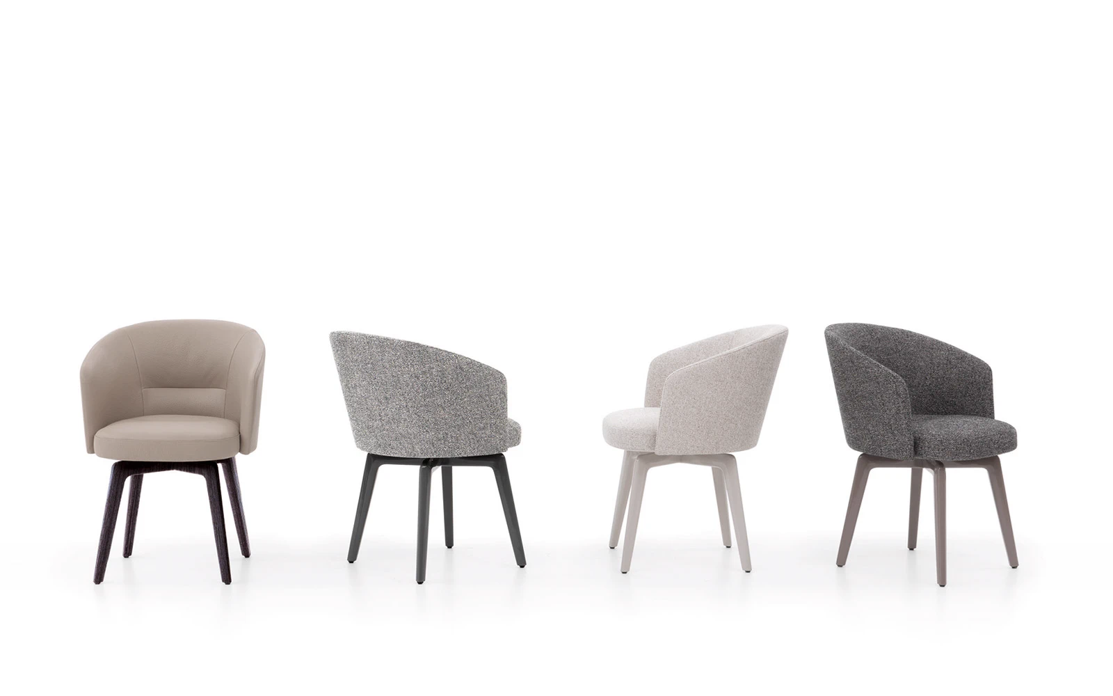 Стул Amelie "Dining" — Minotti, кожа, фото 3