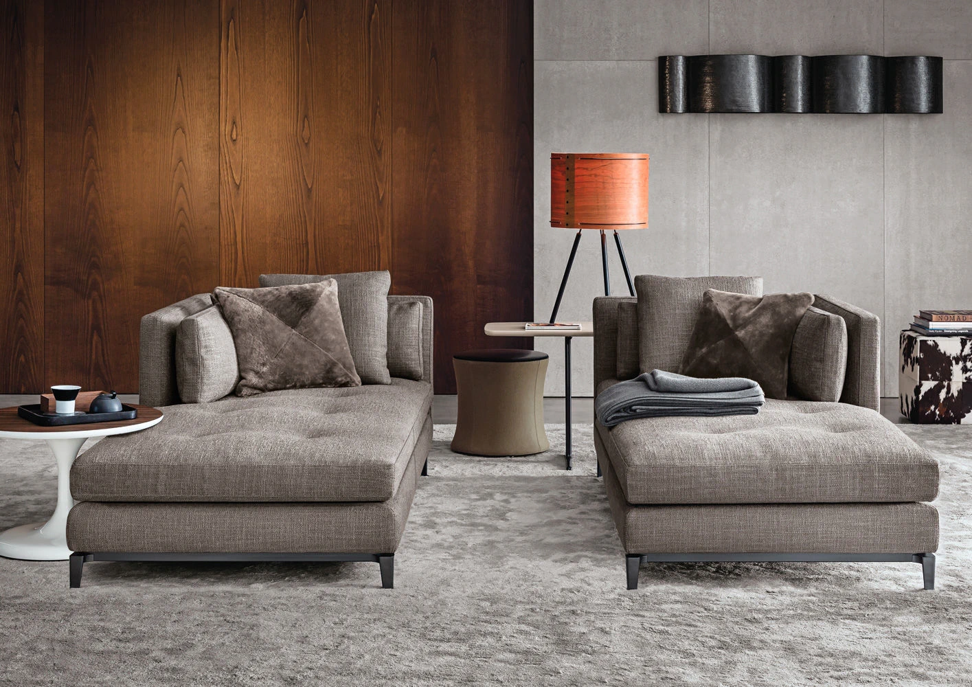 Диван Andersen Line "Quilt" — Minotti, кожа, фото 3