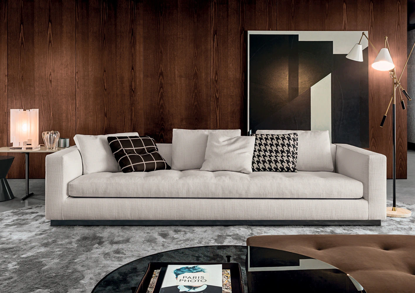 Диван Andersen Line "Quilt" — Minotti, кожа, фото 4