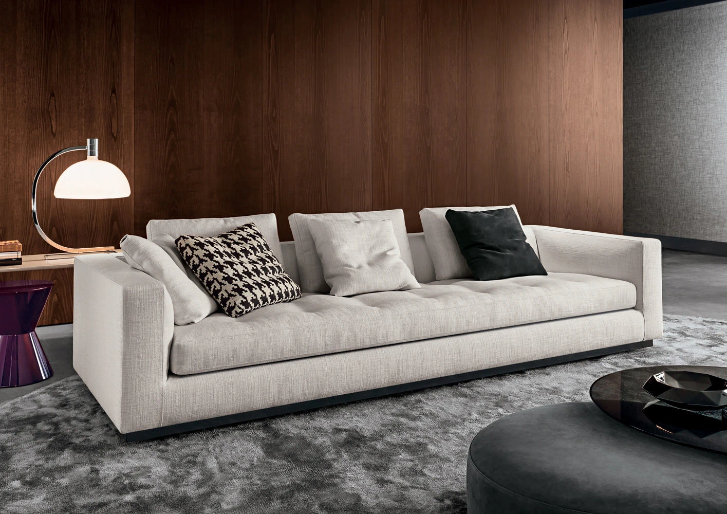 Диван Andersen Line "Quilt" — Minotti, кожа, фото 5