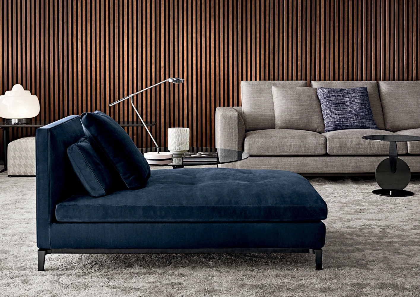 Диван Andersen Paolina and Daybed — Minotti, кожа, фото 4