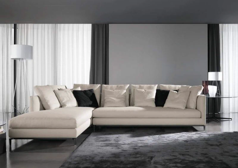 Диван Andersen Slim 90/103 — Minotti, кожа, фото 4