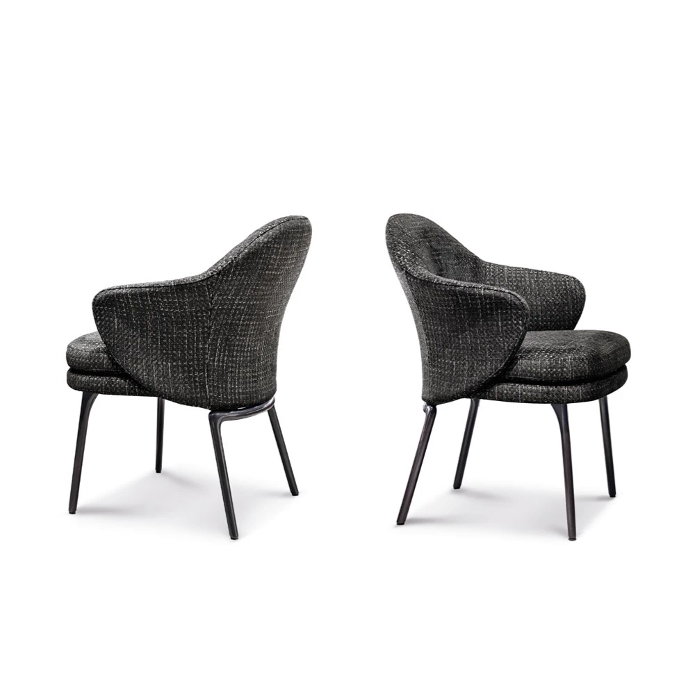 Стул Angie "Dining" — Minotti, кожа, фото 2