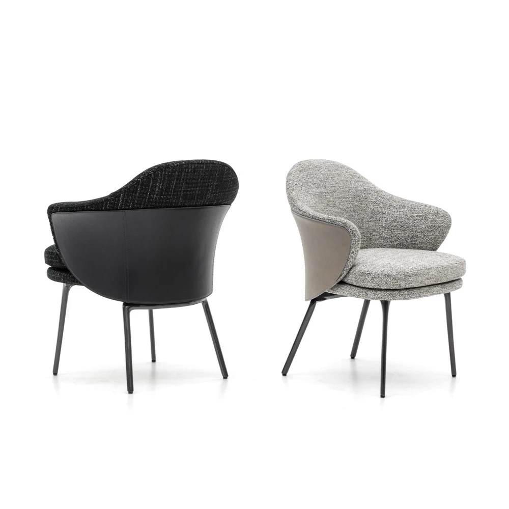 Стул Angie "Dining" — Minotti, кожа