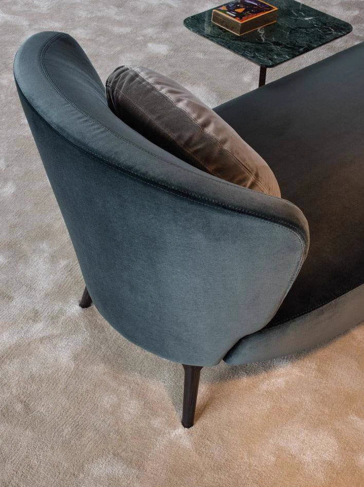 Кушетка Aston "Chaise-Longue" — Minotti, кожа, фото 3